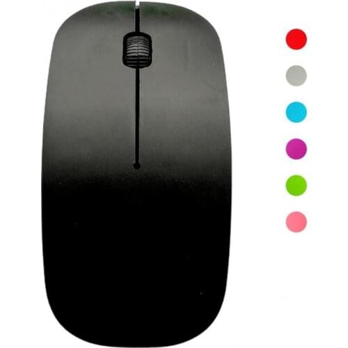 Portable Creative Mini Ultra Slim Cute 2.4G Receiver Laptop PC Wireless Mouse