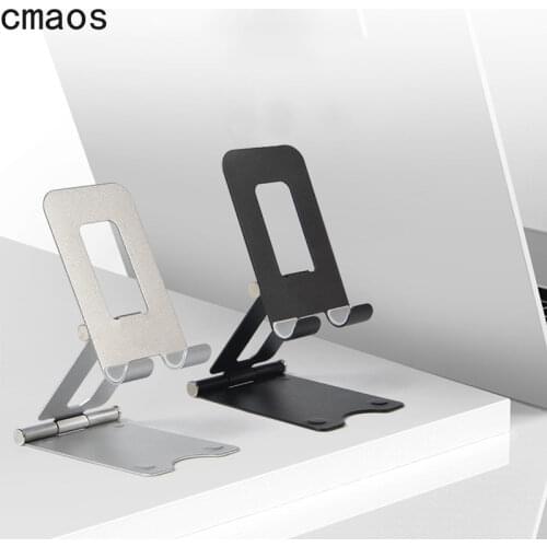 Adjustable Mobile Phone Bracket Support Aluminum Alloy Tablet Desk Holder Stand Portable Desktop Stand Table Phone Supportor