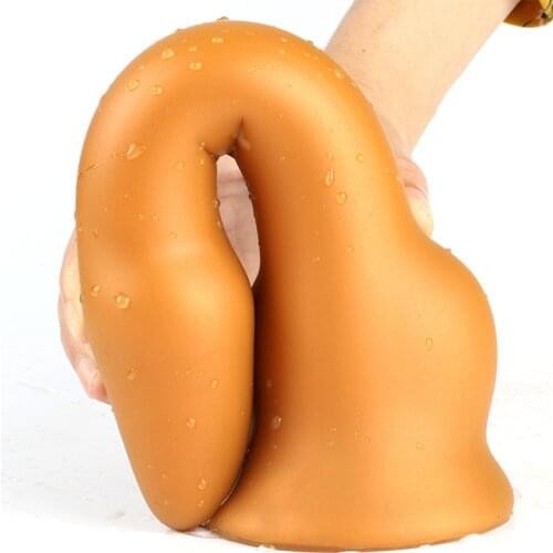 Sexy Shop Super Long Anal Plug Huge Dildo Large Butt Plug With Suction Cup Male Prostate Massage Erotic Anal Sex Toy For Woman