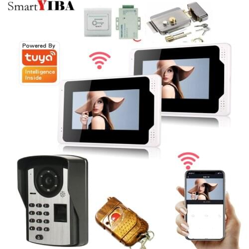 Tuya APP Smart IP Video Intercom WIFI Video Door Phone Door Bell WIFI Doorbell Camera Motion Detection Alarm