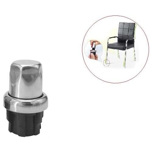 HIGH QUALITY 4PCS 201/304/316 Stainless Steel Round Dia.32/38/51MM Furnitureplug Adjustable Cabinet Sofa Leg table feet tube end