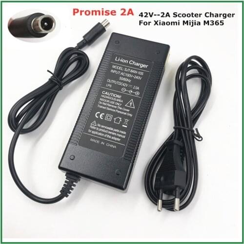 Electric Scooter Charger 42V 2A Adapter for Xiaomi Mijia M365 Ninebot Es1 Es2 Electric Scooter Accessories Battery Charger
