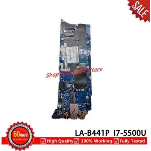 ZAZ00 LA-B441P For Dell XPS 13 9343 Laptop Motherboard Notebook PC CN-09K8G1 09K8G1 9K8G1 i7-5500U CPU 8GB RAM Mainboard