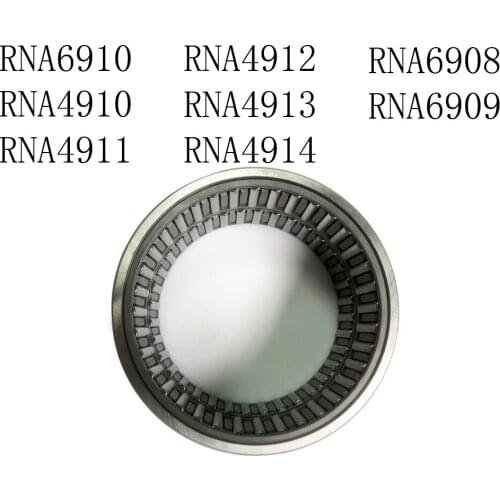1PC RNA6910 RNA4910 RNA4911 RNA4912 RNA4913 RNA4914 RNA6908 RNA6909open Solid Collar Needle Roller Bearings Without Inner Ring