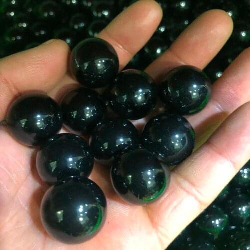 100g Beautiful small obsidian crystal ball heals natural gems as a gift