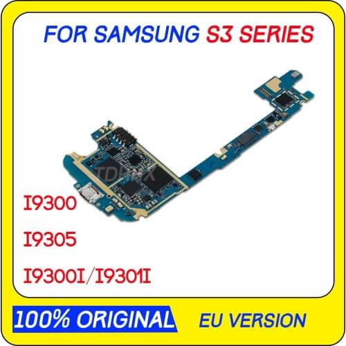 100% original unlocked logic board,europe version for samsung galaxy S3 i9300 motherboard with android system