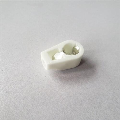 15pcs Ceramic shield caps MCZ 6.3mm electron tube plate caps Silver foot for tube amplifier