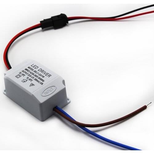 1X AC 85V-265V to DC 2V-12V LED Electronic Transformer Power Supply Driver 3X1W