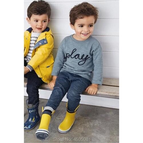 100% Terry Cotton Sweater Fleece Pants 2pc Sets Baby Boy Clothes Sets 2020 Bebe Boys Kids Long Sleeve Children Suits GYM Outfits
