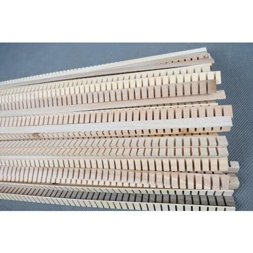 20Strips Nice oblique triangle spruce wood stay tape four strings Ukulele