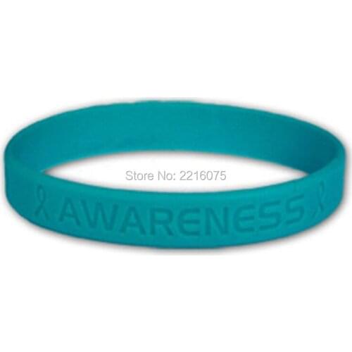 300pcs Awareness silicone wristband rubber bracelets free shipping by DHL express