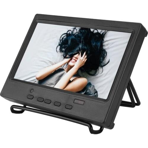 7 Inch Portable Monitor 1024x600 Multi-function Display Support HDMI-compatible/VGA/AV Input