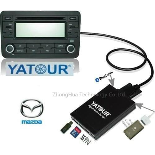 Yatour YTM07 car audio MP3 player for Mazda 2 3 6 CX7 RX8 MPV Car Audio USB SD AUX Bluetooth ipod iphone interface Adapter
