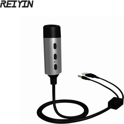 Wireless Bluetooth 4.1 Audio Receiver Hands-free Calls Car kits AUX 3.5mm Adapter with Bass Boost and CVC Noise reduction