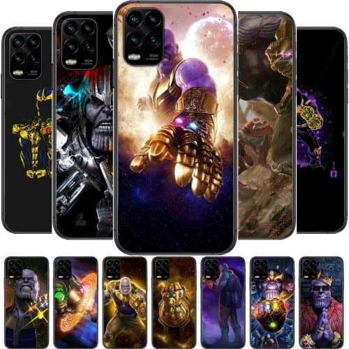 Marvel Comics cartoon Phone Case For XiaoMi Redmi Note 10 9S 8 7 6 5 A Pro T Y1 Anime Black Cover Silicone Back Pre