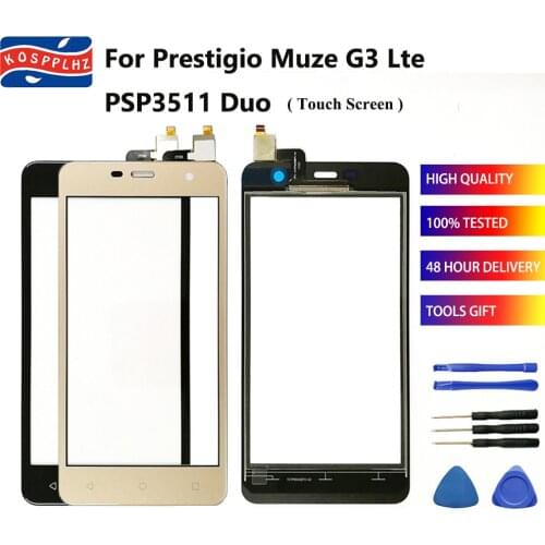 For Prestigio Muze G3 Lte PSP3511 PSP 3511 Duo PSP3511DUO Touchscreen Digitizer Glass Panel 100% Sensitive Sensor Lens Touch