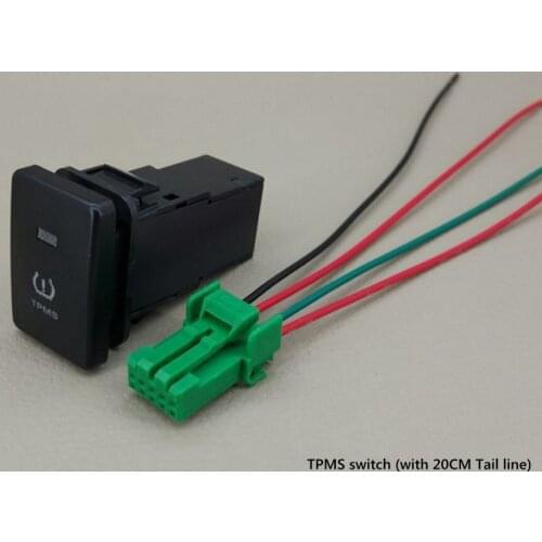 JanDeNing forT oyota Prado 2010-2019 Automobile Refitting Reserved Hole Installation Switch With Tail Cable