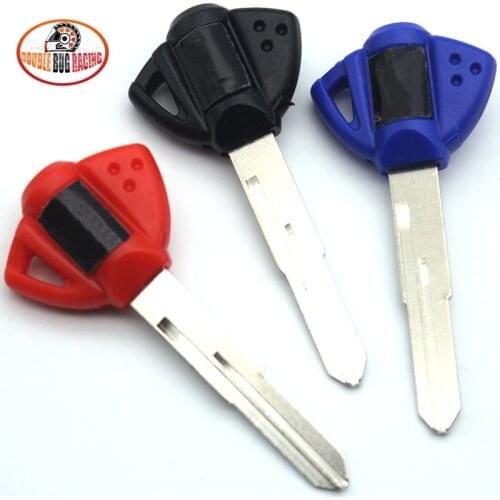 Motorcycle Blank Key Uncut Blade Keys Fits For Suzuki K1 K2 K3 K4 K5 K6 K7 K8 K9 SV 650 ABS 1000 GSX GSXR 400/600/750/1000/1300