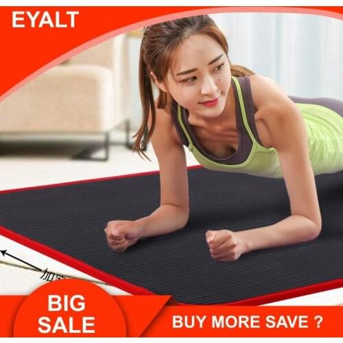 10MM Extra Thick Wrap Yoga Mat for Beginners 183cmX61cm High Quality NRB Non-slip Yoga Mats For Fitness GYM