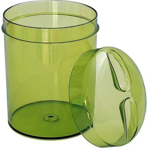 EWs Kitchenware Kitchenware Acrylic Jar 1.75 Lt Green