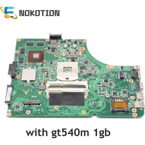 NOKOTION K53SV MAIN BOARD REV:3.0/3.1 For ASUS K53SV A53S K53S X53S P53S K53SC K53SJ K53SM laptop motherboard GT540M 1GB