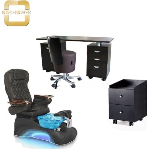 DS nail salon furniture cheap pedicure chair pipe less