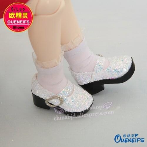 Shoes For Doll BJD 1 pair 6.5cm Leather Fashion Mini Toy Lace Canvas Shoes 1/4 Doll for Fairyland Luts Doll Accessories