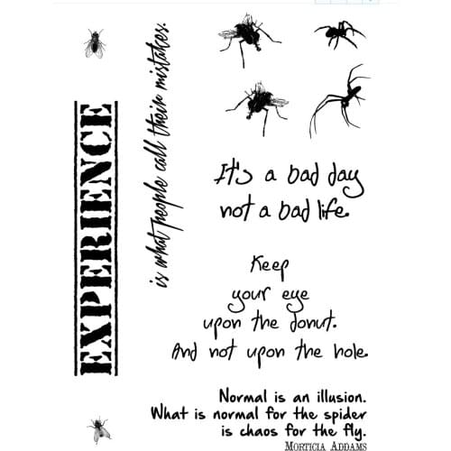 11x16 English Transparent Clear Stamps Silicone Seals for DIY scrapbooking photo album Card Making