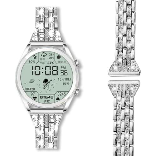 Exquisite Diamond Band for HUAWEI WATCH 3 3Pro Strap Huawei GT 2 42/46mm GT2 Pro Watch Women Metal Bracelet Wrist Belt 20mm 22mm