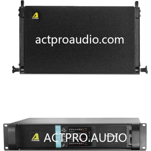RProfessional audio active line array speaker VERA10 single 10 inch mini line array actpro PA stage line array speaker
