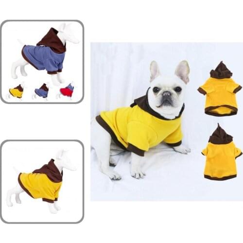 All-match Soft Texture Fashion Pet Dogs Cats Hoodie Costume Pet Supplies
