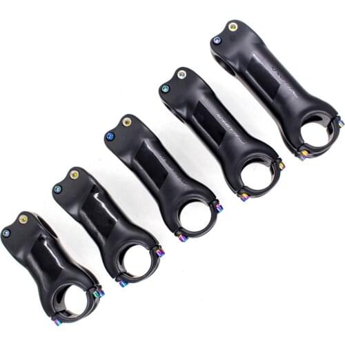 Carbon MTB Bicycle Stem 6 Degree 31.8MM Carbon Road Bike Stem 70/80/90/100/110MM