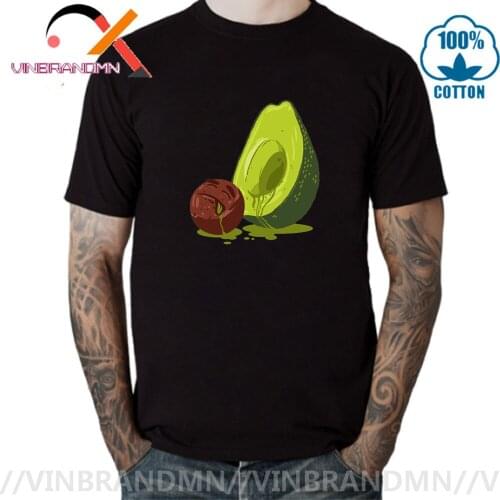 Funny Drink Beer Avocado T-Shirt Humor Cartoon Drunk Avocado T Shirt Camisetas Comic Tops Anime Spoof Tshirt 100% Cotton Apparel