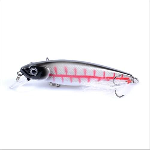1PCS Float Hard Wobbler Fishing Lure86mm/9g Artificial Bait Minnow Hard Bait Bionic 3D Eyes Crankbait Pesca Carp Fishing tackle