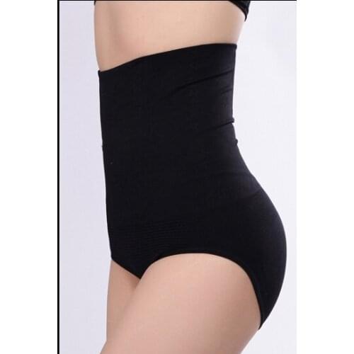 100% Cotton Women high waist Sexy belly in Carry buttock lady nylon briefs underwear control panties