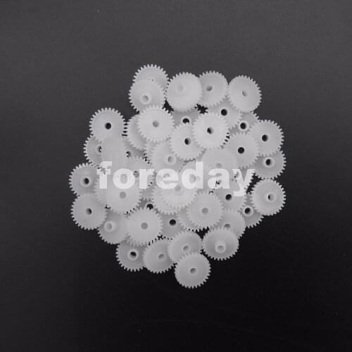 1000PCS 30T Plastic Spur Gear 0.5 Modulus Teeth=30 Aperture: 2.95mm Spur Gears Thickness:4-5MM HQ 0.5M DIY Accessorie*FD473X1000