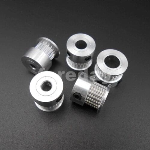 5PCS 2GT 20 Teeth Synchronous Timing Drive Pulley 6mm Wide Power Transmission Pulleys 20T 4MM 5MM 6MM 6.35MM 8MM * FD795-799
