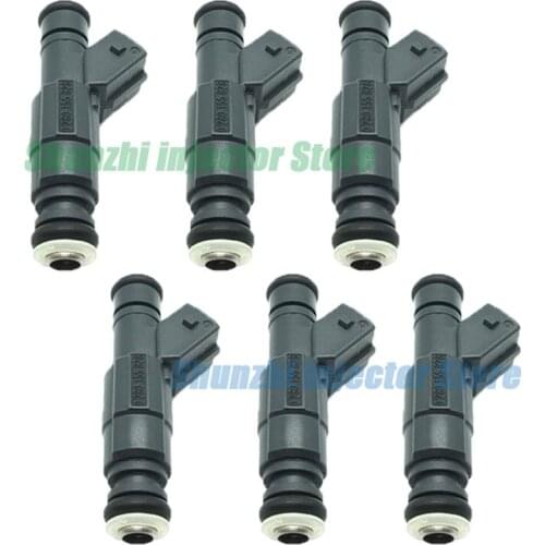 6pcs Fuel Injector Nozzle For volkswagen nozzle Santana 2000 3000 AUDI 06B133551A 0280155828 0280155829 0 280 155 828