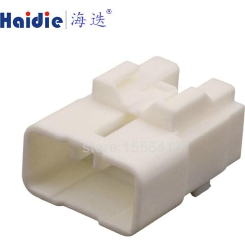 2sets 10pin auto wiring electric plug 7282-1100 unsealed plastic plug connector 7282-1100