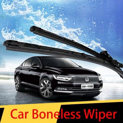 For volkswagen Passat B8 2016-2019 Car Soft Boneless Windscreen Wiper Frameless Car-styling Exterior decoration Accessories