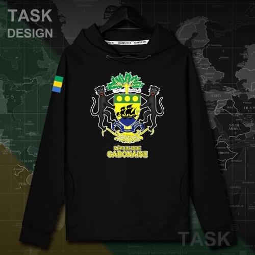 Gabonese Republic Gabon Gabonaise GAB GA mens hoodie pullovers hoodies men streetwear hip hop clothing tracksuit sweatshirt 20