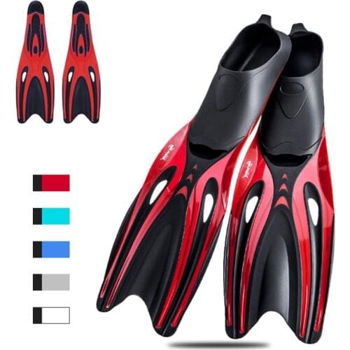 2021 new diving fins adult outdoor water sports diving fins men and women professional snorkeling swimming long fins 8 colors