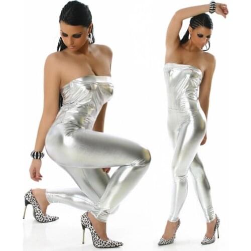 Terry Pau TP100910 Lame Jumpsuit