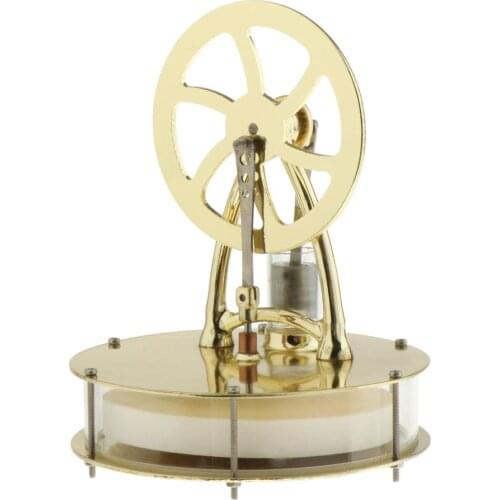 Low Temperature Stirling Engine Motor Steam Heat Education Model Toy Kit for Adults Kids