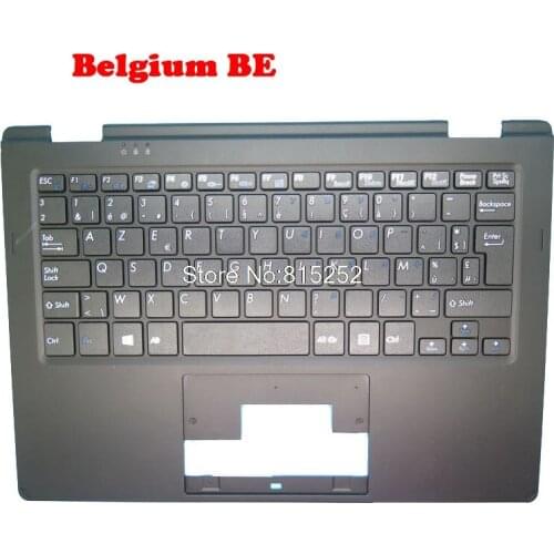 Laptop PalmRest&keyboard For MEDION AKOYA E2217T MD60385 MSN 30021942 Black C Shell With Belgium BE/Hungary/Slovenian keyboard
