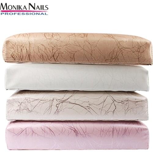 Monika PU Leather Hand Rest for Nails Cushion Nail Pillow Salon Hand Holder Arm Rest Manicure Nail Art Accessories Tool