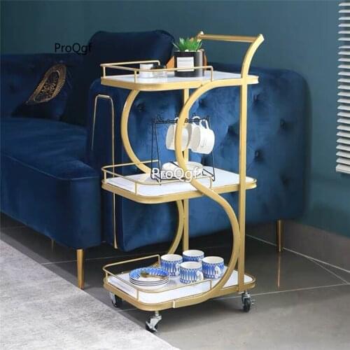 Prodgf 1 Set 45*35*84cm marble Sofa Side Table