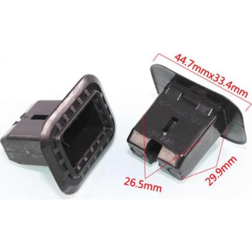 2 PSC Rear Seat-Cushion Frame Grommet For Audi A4/Avant A6/Avant Q7 RS4 RS6 For Seat Exeo/ST 4B0886373 Plastic Black