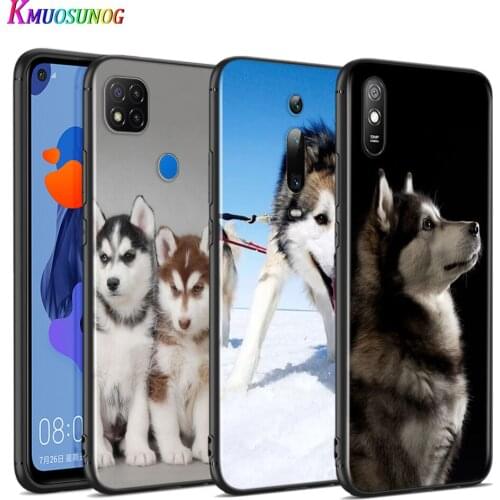 Silicone Cover Alaskan Malamute Dog For Xiaomi Redmi 9T 9 9C 9A 9AT 9i 8 8A 7 6 Pro 7A 6A 5 5A 4X Plus Phone Case