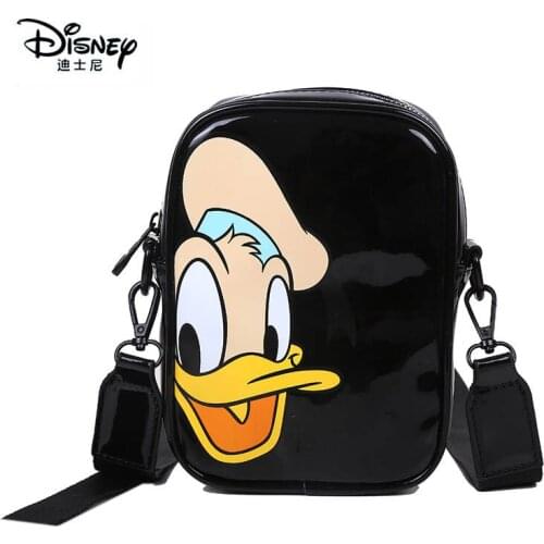 Disney Shoulder Bag Donald Duck Women New Wallet Fashion Hobos Lady Handbag Girl Shopping Bags Coin Purse